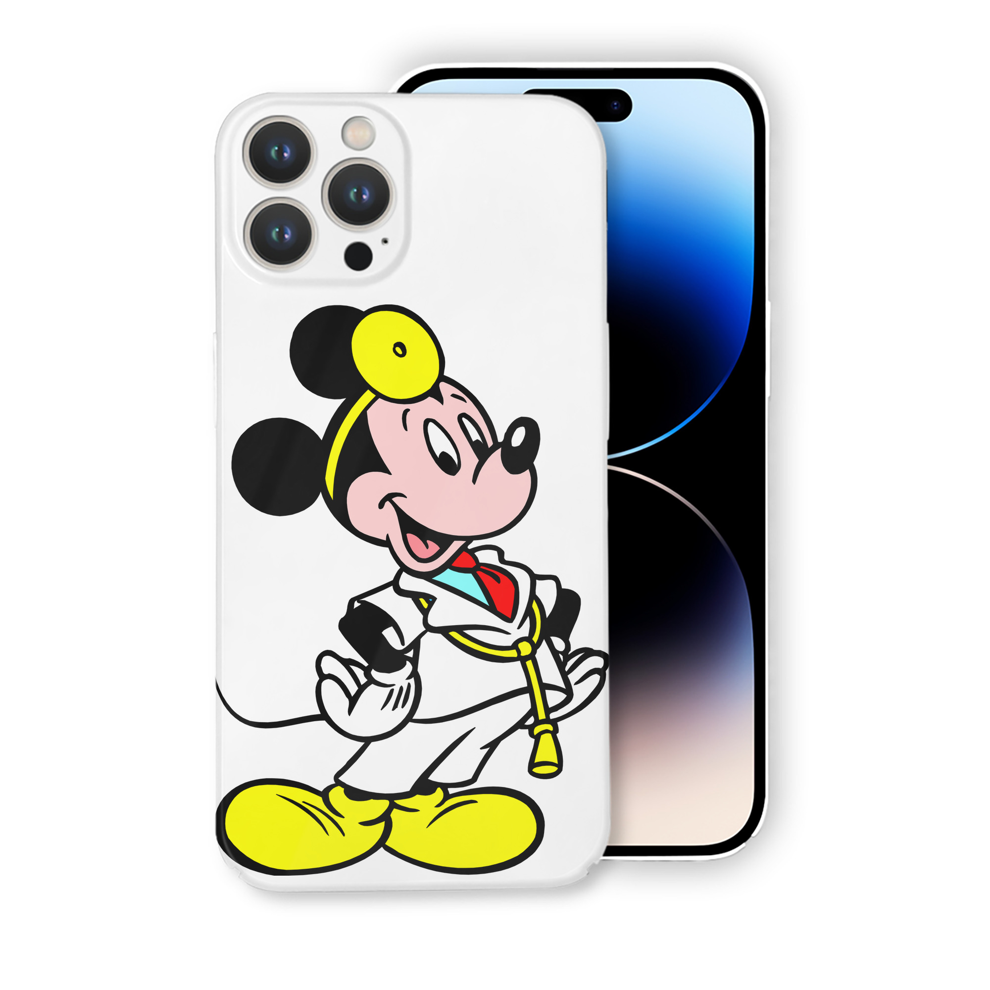 （画像用） ミッキーマウス Mickey Mouse 【iPhone 14シリーズ対応】ハードケース